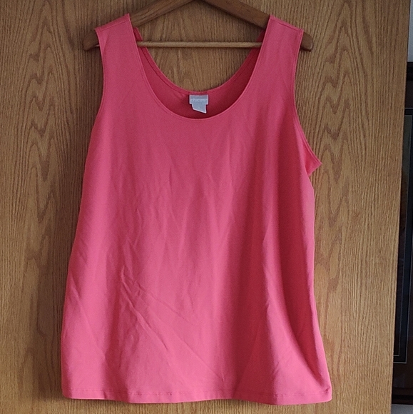 Chico's Tops - Chico's Peach Tank Top Size 3 (L)